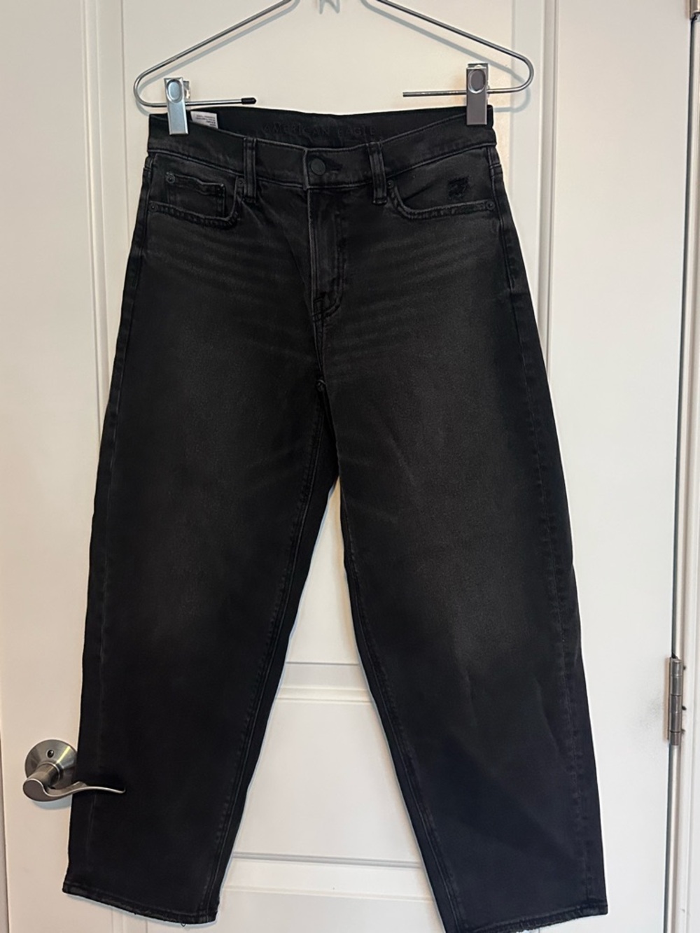 American Eagle barrel leg denim